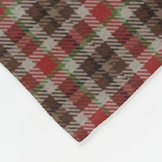 Herbstfarben-personalisierte Fleece-Decke Fleecedecke (Ecke)