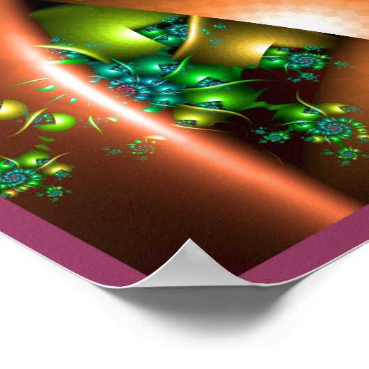 Herbstfarben Poster (Ecke)