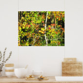Herbstfarben Poster (Küche)