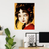 Herbstfarben Poster (Heimbüro)