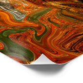 Herbstfarben... Poster (Ecke)