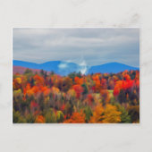 Herbstfarben Postkarte (Vorderseite)