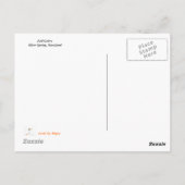 Herbstfarben Postkarte (Rückseite)