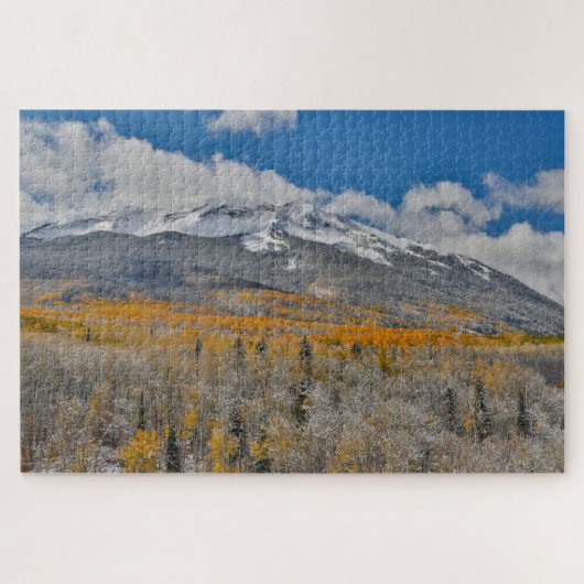 Herbstfarben | Rocky Mountains, Colorado Puzzle (Horizontal)