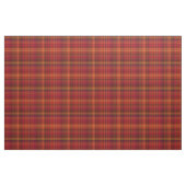 Herbstfarben Rotes Gold Kariertes Stoffmuster Stoff (Fat Quarter (45,7 x 55,9 cm))