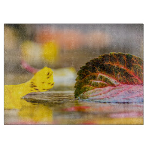 Herbstfarben Schneidebrett
