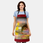 Herbstfarben Schürze (Getragen)