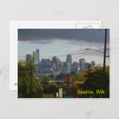 Herbstfarben Seattle Postcard Postkarte (Vorne/Hinten)