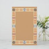 Herbstfarben-Stationierung Briefpapier (Stehend Vorderseite)