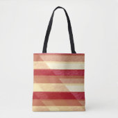 Herbstfarben-Tasche oder Umhängetasche gestreift Tasche (Vorderseite)