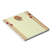 Herbstfarben Türkei Blätter Notizblock (angewinkelt)