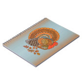 Herbstfarben Türkei Blätter Notizblock (Linke Seite)