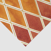 Herbstfarben und Goldtextur Seidenpapier (Detail)