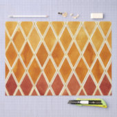 Herbstfarben und Goldtextur Seidenpapier (Handwerk)