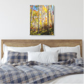 Herbstfarben von Aspen 5 Leinwanddruck (Insitu (Schlafzimmer))