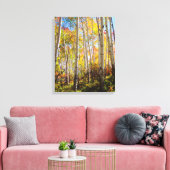 Herbstfarben von Aspen 5 Leinwanddruck (Insitu (Wohnzimmer))
