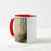 Herbstfarben von Aspen-Bäumen 5 Tasse (Vorderseite Links)