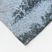 Herbstfarben von Aspens & Fresh Snow Keebler Pass Fleecedecke (Ecke)