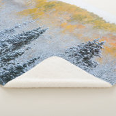 Herbstfarben von Aspens & Fresh Snow Keebler Pass Sherpadecke (3/4)