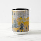 Herbstfarben von Aspens & Fresh Snow Keebler Pass Tasse (Zentrum)