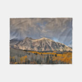 Herbstfarben von Aspens, Keebler Pass Fleecedecke (Vorderseite (Horizontal))