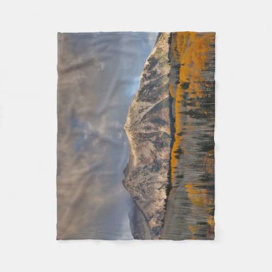 Herbstfarben von Aspens, Keebler Pass Fleecedecke (Vorderseite)