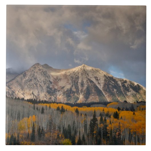 Herbstfarben von Aspens, Keebler Pass Fliese (Vorderseite)