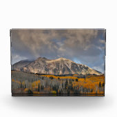 Herbstfarben von Aspens, Keebler Pass Fotoblock (Vorderseite)