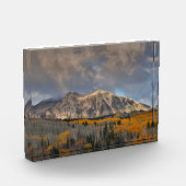 Herbstfarben von Aspens, Keebler Pass Fotoblock (Links)