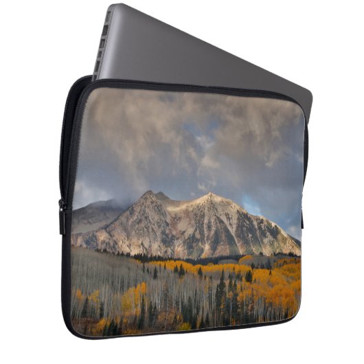 Herbstfarben von Aspens, Keebler Pass Laptopschutzhülle (Vorne Rechts)