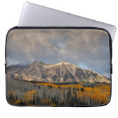 Herbstfarben von Aspens, Keebler Pass Laptopschutzhülle (Vorderseite)