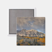 Herbstfarben von Aspens, Keebler Pass Magnet (Vorderseite/Rückseite)