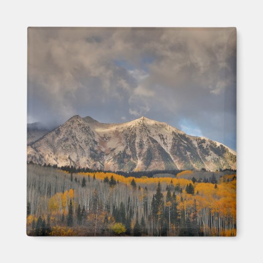 Herbstfarben von Aspens, Keebler Pass Magnet (Vorne)