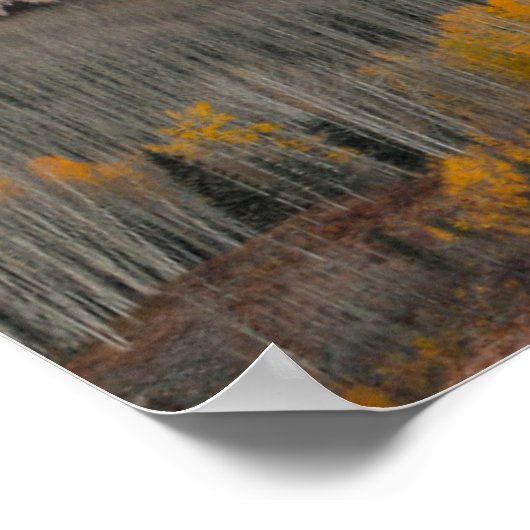 Herbstfarben von Aspens, Keebler Pass Poster (Ecke)