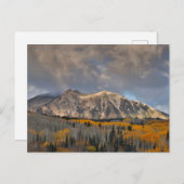 Herbstfarben von Aspens, Keebler Pass Postkarte (Vorne/Hinten)