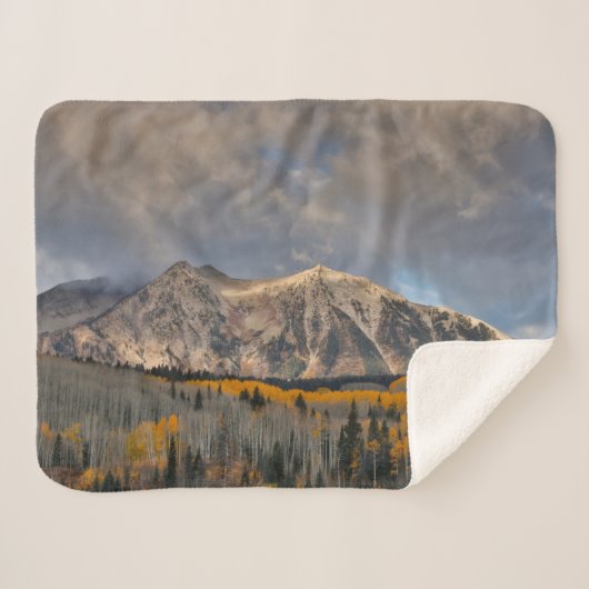 Herbstfarben von Aspens, Keebler Pass Sherpadecke (Vorderseite (Horizontal))