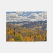 Herbstfarben von Aspens & Oaks Keebler Pass Fleecedecke (Vorderseite (Horizontal))