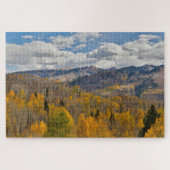 Herbstfarben von Aspens & Oaks Keebler Pass Puzzle (Horizontal)