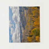 Herbstfarben von Aspens & Oaks Keebler Pass Wandteppich (Vorderseite)