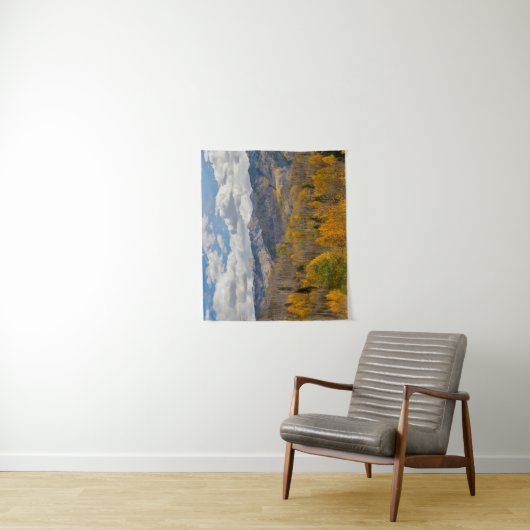 Herbstfarben von Aspens & Oaks Keebler Pass Wandteppich (Beispiel)