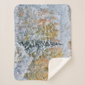 Herbstfarben von Aspens & Snow Keebler Pass Sherpadecke (Vorderseite)