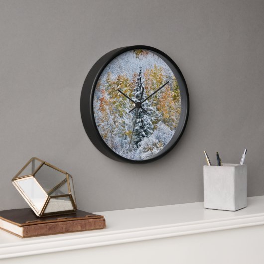 Herbstfarben von Aspens & Snow Keebler Pass Uhr (Büro)