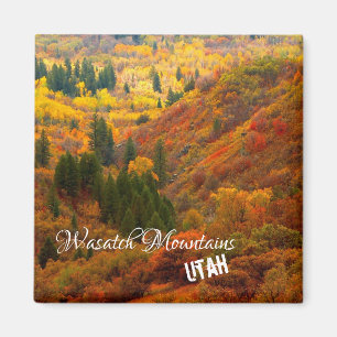 Herbstfarben, Wasatch-Gebirge, Nordutah-Magn Magnet
