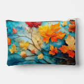 Herbstfarben Zubehörtasche (Rückseite)