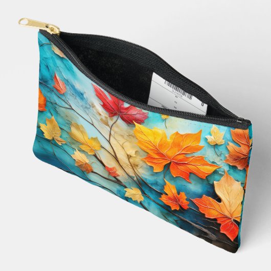 Herbstfarben Zubehörtasche (Offen)