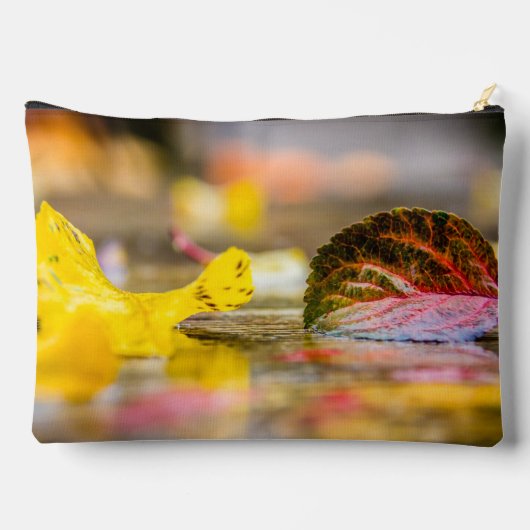 Herbstfarben Zubehörtasche (Rückseite)