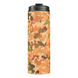 Herbstfarben zur Camouflage im Herbst Thermosbecher