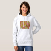 Herbstfarbene Blume Hoodie (Vorne ganz)