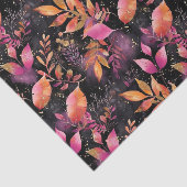 Herbstfarbene Herbstlaube Rustikale Dekoupage Seidenpapier (Ausschnitt)