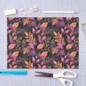 Herbstfarbene Herbstlaube Rustikale Dekoupage Seidenpapier (Handwerk)